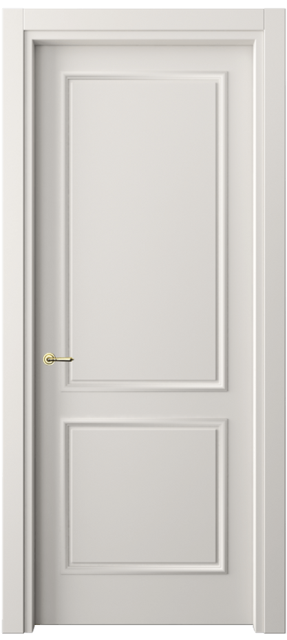 Межкомнатная дверь Paris 8121 Матовый пудровый белый  Цена 67830 ₽| Volhovec