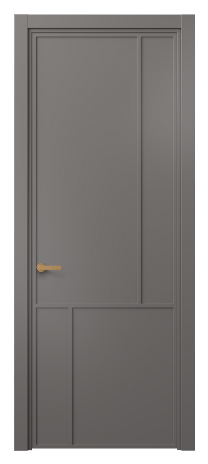 Межкомнатная дверь Frame 8606 Матовый классический серый  Цена 57640 ₽ | Volhovec