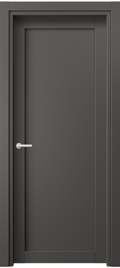 Межкомнатная дверь Нео 2101 ПЭТ графитовый  Цена 27870 ₽ | Volhovec