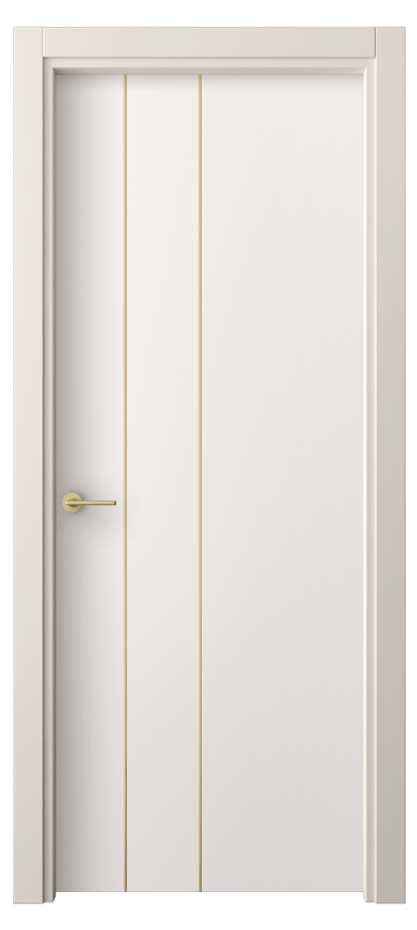Межкомнатная дверь Фридом 4203 ПЭТ кремово-серый  Цена 28370 ₽ | Volhovec