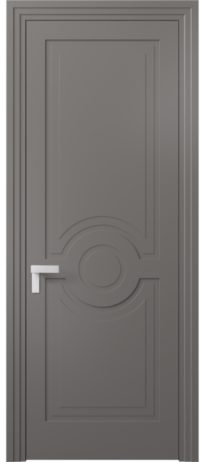 Дверь межкомнатная Rocca АКП 8361 Матовый классический серый  Фигурный наличник МКЛС Цена 84520 ₽ Наличники уже входят в базовый комплект. Фабрика дверей Волховец 8 (800) 551 43 19 Межкомнатная дверь Rocca АКП 8361 Матовый классический серый  Цена 84520 ₽ | Volhovec
