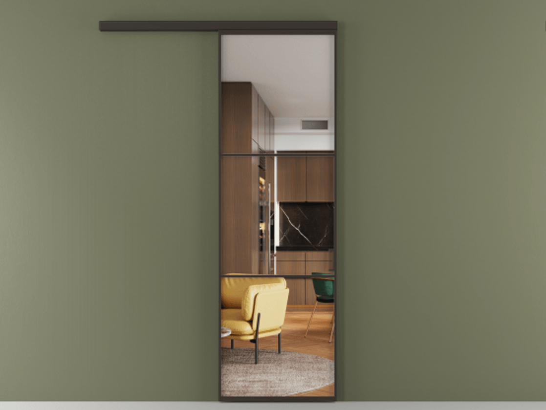 Перегородка Формато вдоль стены 1 створка АЛПР 040.03 Алюминий антрацит Прозрачное стекло "Кристал Вижн", калёное. Цена 122700 ₽ 1. Полотно (800/2100 мм)
2. Комплект установки раздвижной системы
3. Базовый комплект фурнитуры
4.Ручка Рондо. Фабрика дверей Волховец 8 (800) 551 43 19 Перегородка Формато вдоль стены 1 створка АЛПР 040.03 Алюминий антрацит Прозрачное стекло "Кристал Вижн", калёное Цена 122700 ₽ | Volhovec