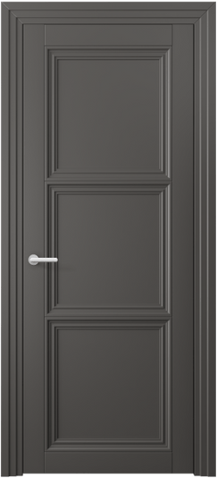Дверь межкомнатная 2503 ПЭГФ. Цвет ПЭТ графитовый. Материал ПЭТ. Коллекция Центро. Картинка.