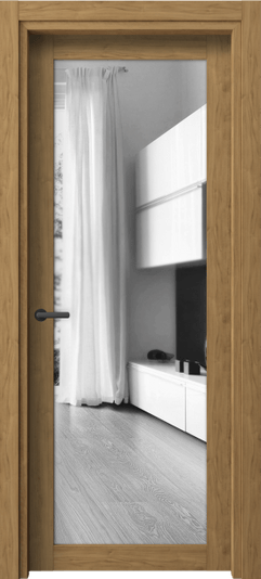 Дверь межкомнатная 2102 ГОР ДВ ЗЕР. Цвет Грецкий орех. Материал Ламинатин. Коллекция Нео. Картинка.