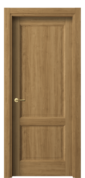 Дверь межкомнатная 1421 ГОР. Цвет Грецкий орех. Материал Ламинатин. Коллекция Галант. Картинка.